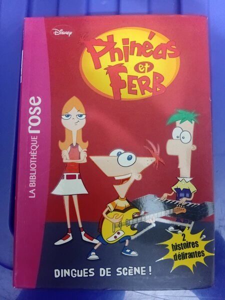 Livre Phinéas et Ferb