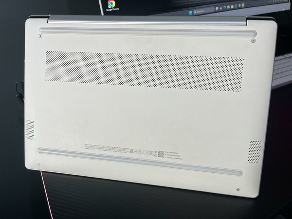 Ordinateur portable HP argent