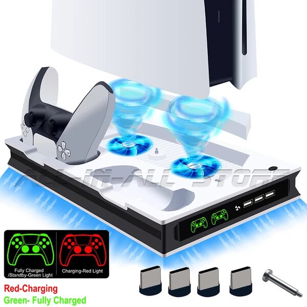 Station de charge PS5 LED
