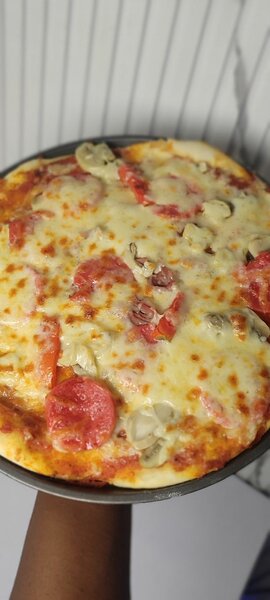 Pain fouré pizza lait degué