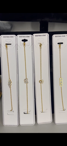 Bracelets en acier inoxydable élégants