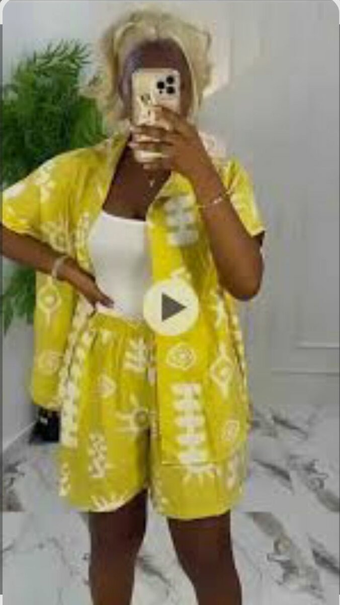 Ensemble Chemise et Short Été