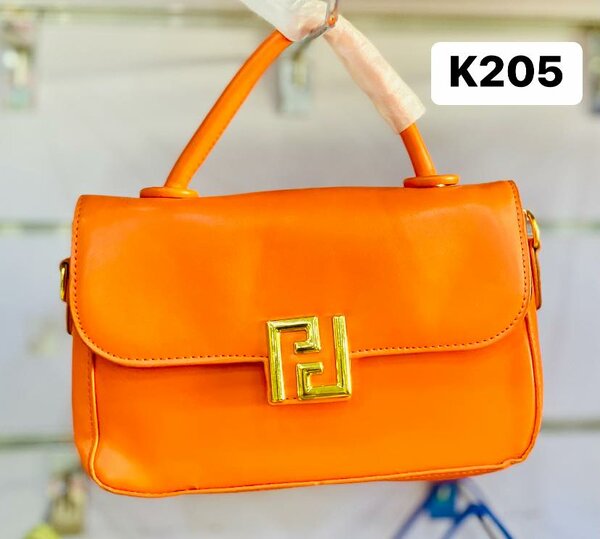 Ladies handbags orange