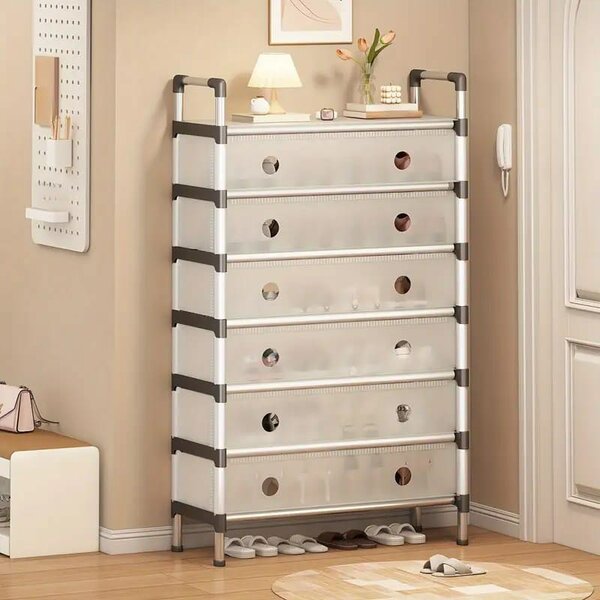 Étagère à chaussures compacte