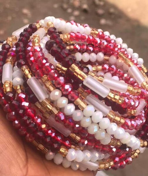 Customized waist beads