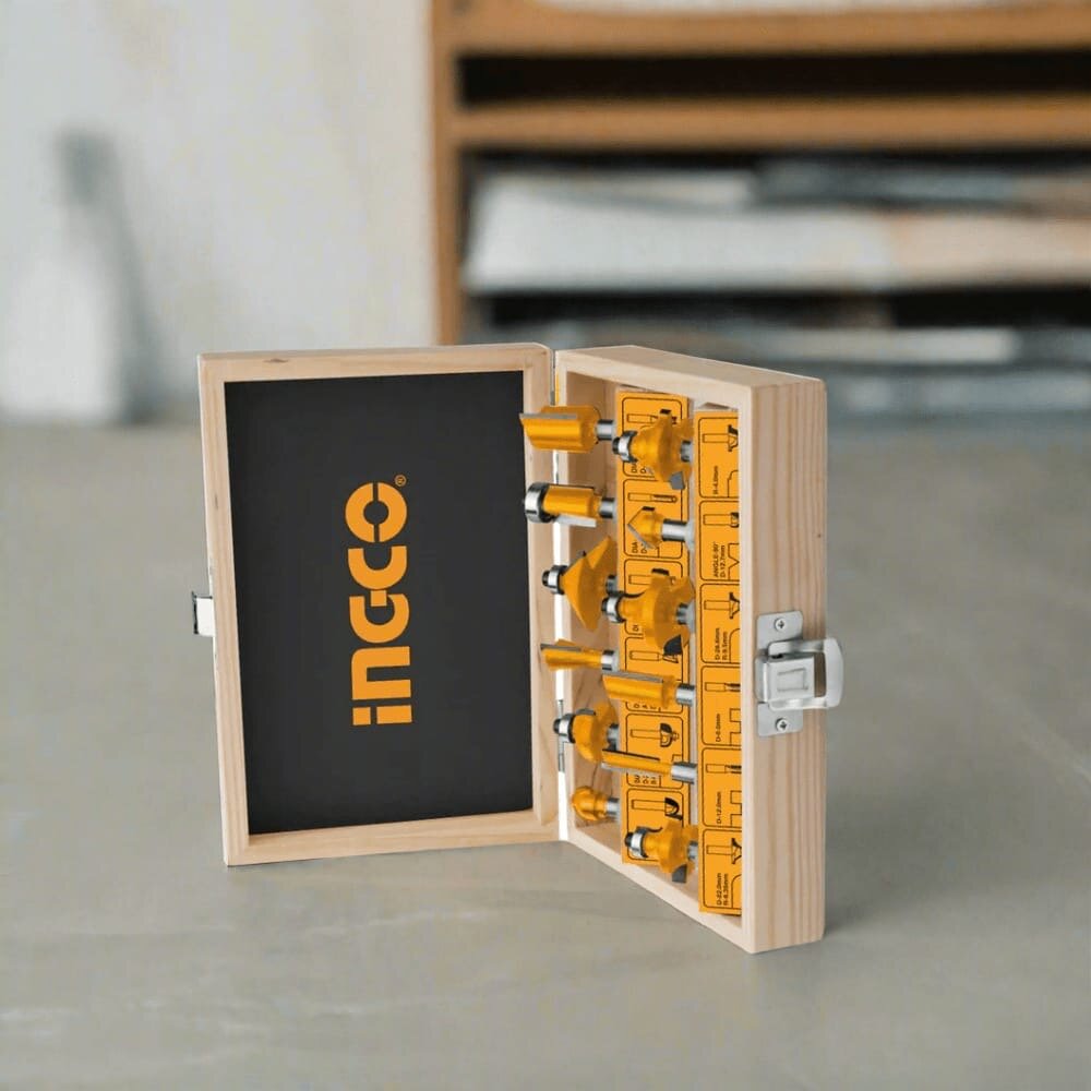 Set de Fraises à Défoncer - 12 Pièces