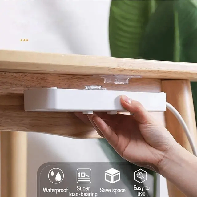 Crochets adhésifs muraux résistants