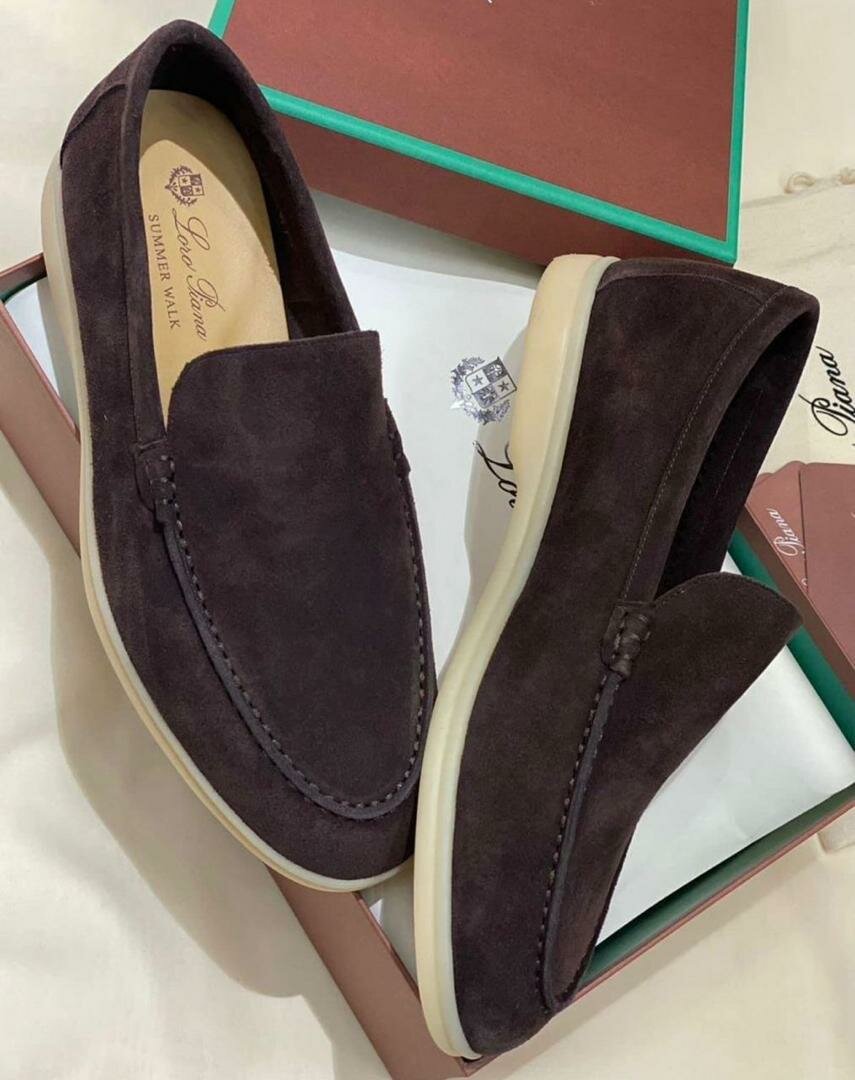 Mocassins en daim élégants