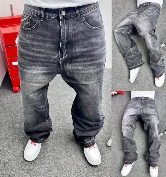 Jean Baggy Décontracté Homme