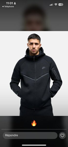 Veste à capuche Nike pour homme