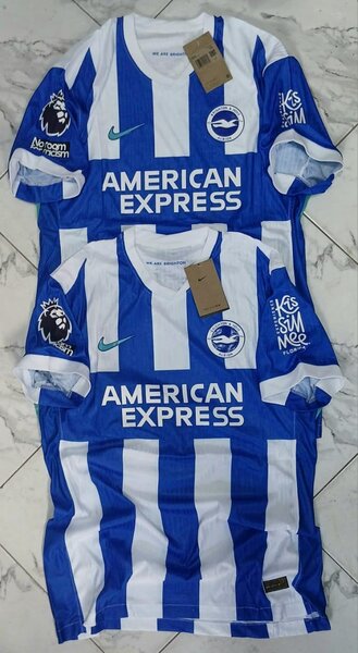 Maillot de foot Nike bleu et blanc