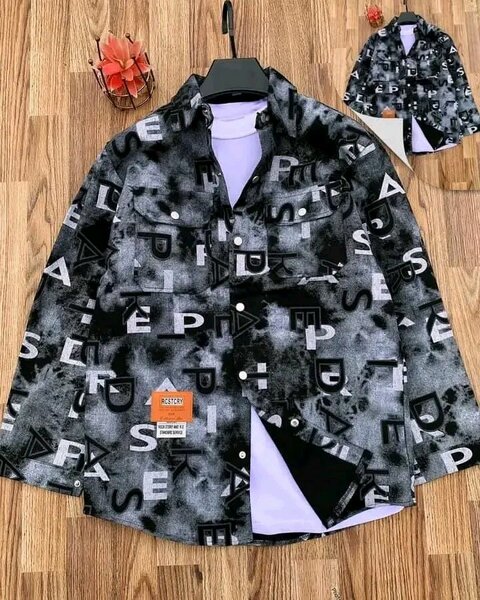 Chemise graphique tendance