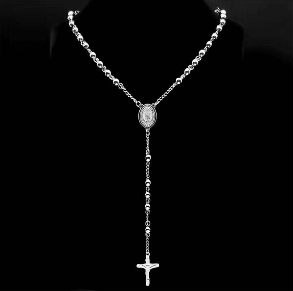 Collier Chapelet Doré élégant