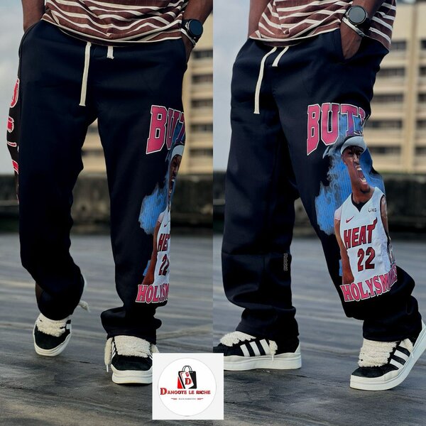 Pantalon sportif imprimé homme