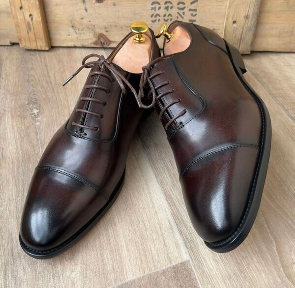 Chaussures Élégantes Hommes Cuir