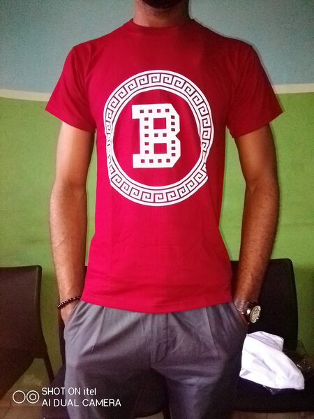 T-shirt en coton unisexe décontracté