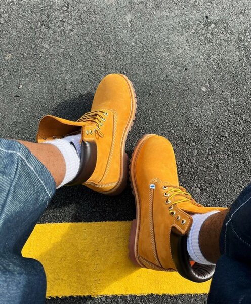 Bottes imperméables en cuir