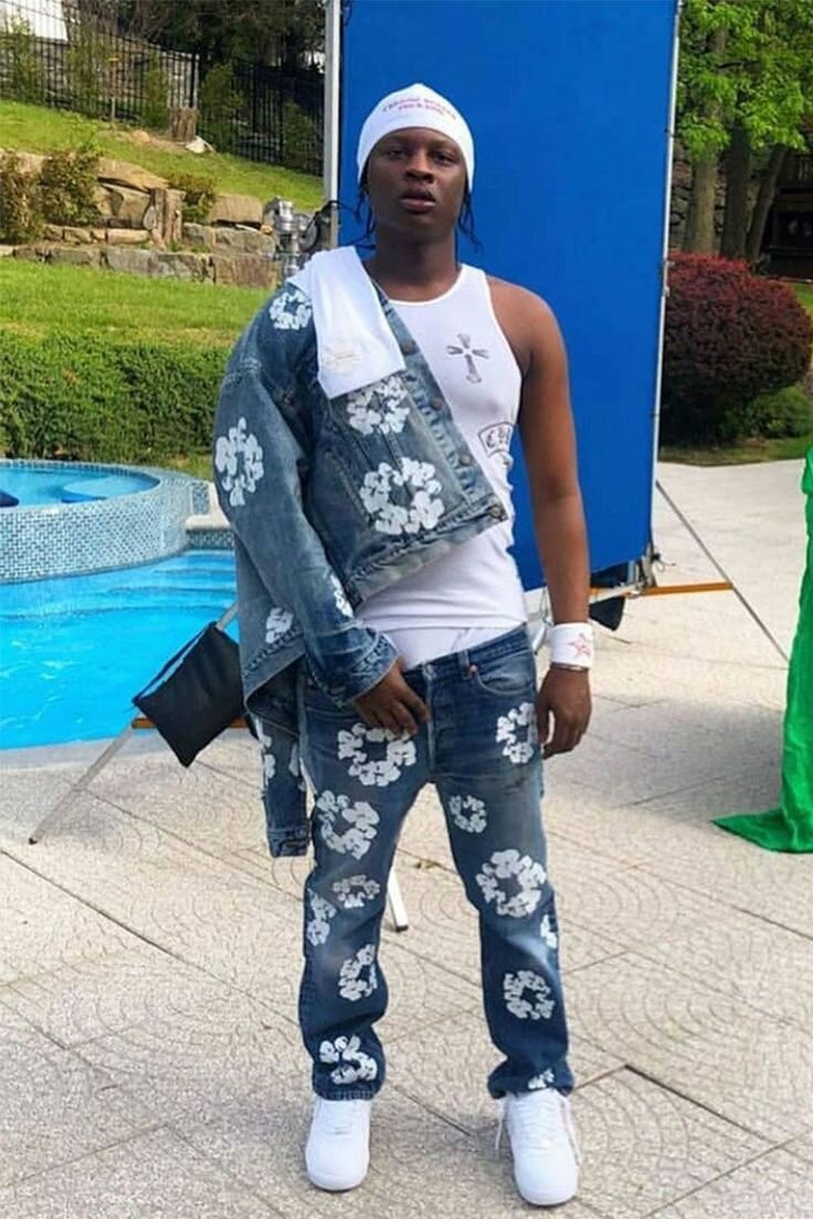 Men's jeans Top and down