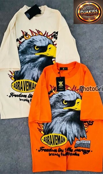 T-shirts à imprimé aigle