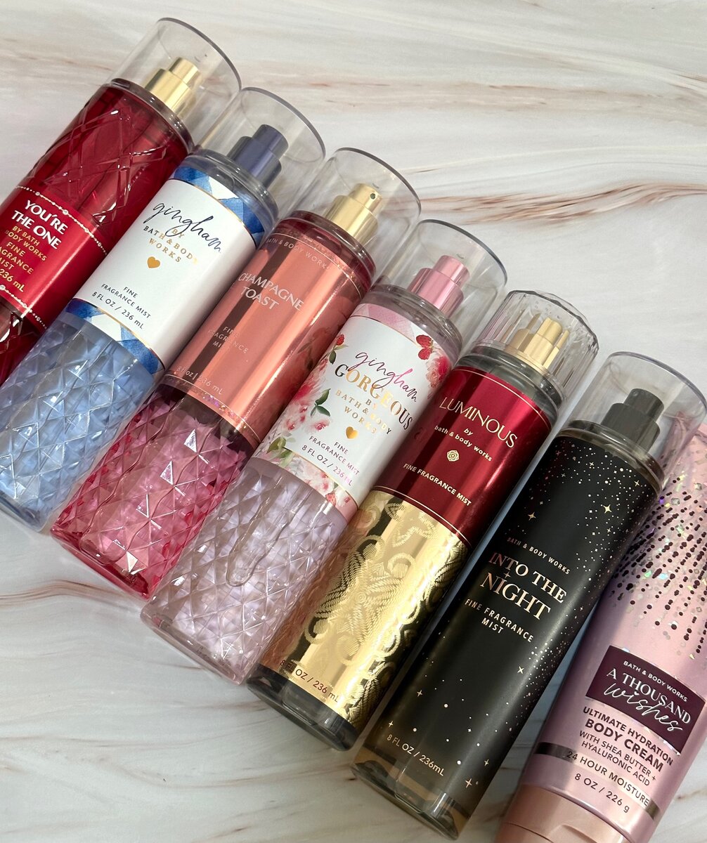 bath and body works splashes