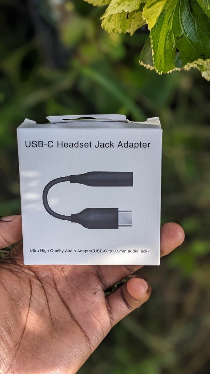 type C to aux connector