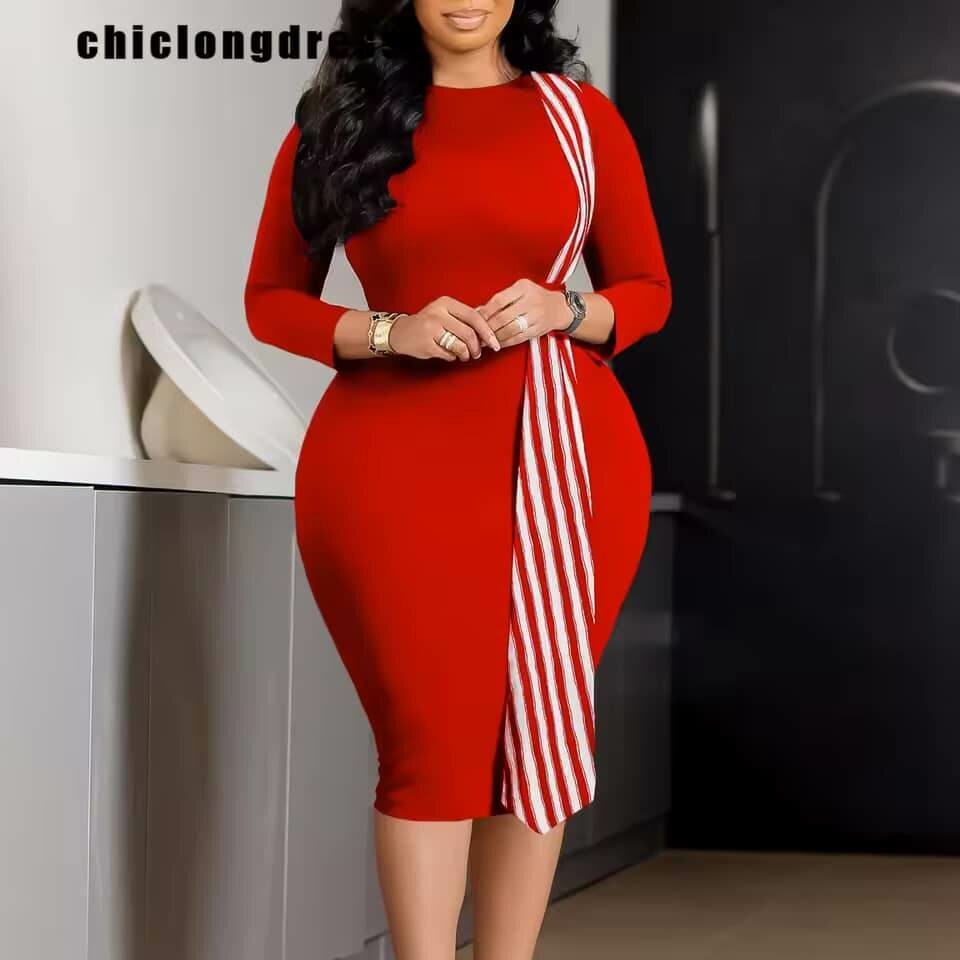 Robe Élégante en Tricot