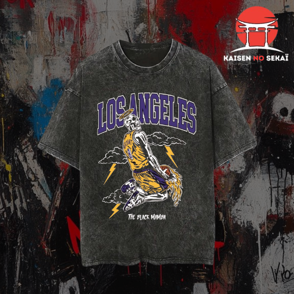 T-shirt graphique rétro urbain