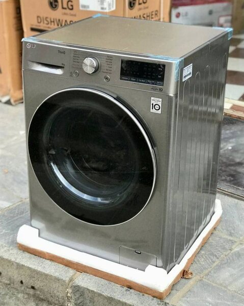 LG Lave-linge avant inox