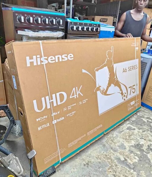 Hisense Téléviseur UHD 4K 75'' A6 SERIES
