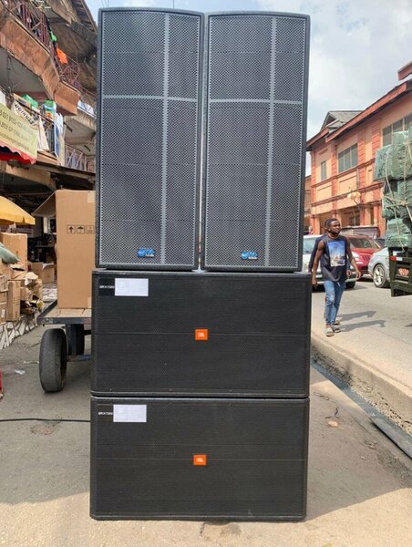 Full Set Of Bass And Sub-woofer speakers