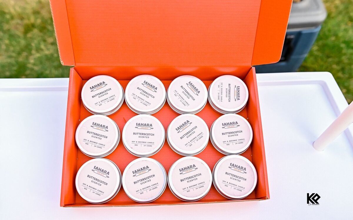 Sahara Solace Butterscotch Scented Candles