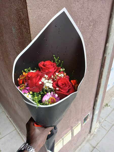 Bouquet de roses rouges