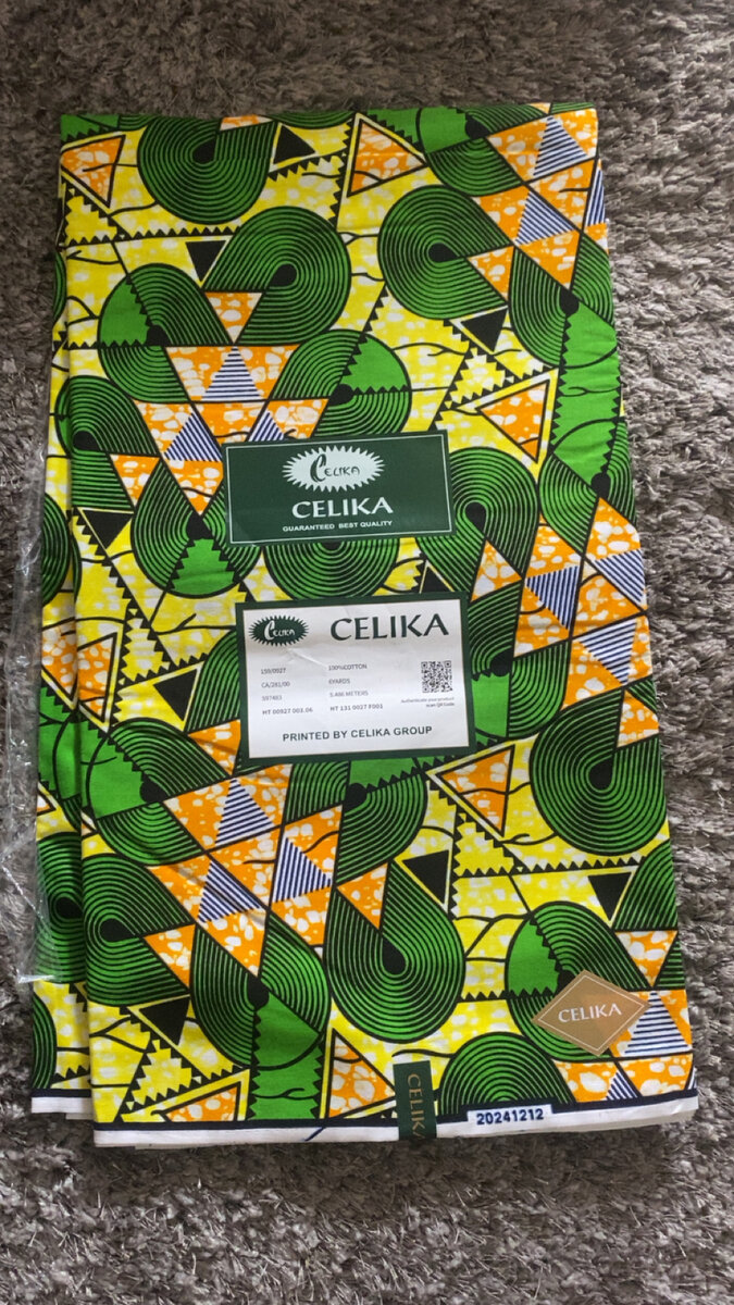 Tissu Wax Africain Celika