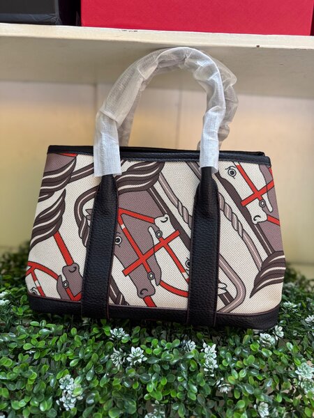 Sac fourre-tout en toile colorée