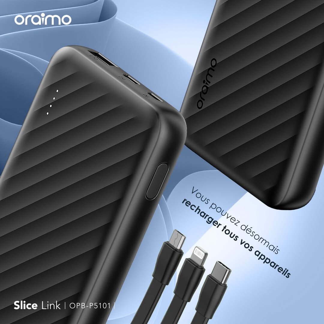 Chargeur portable oraimo