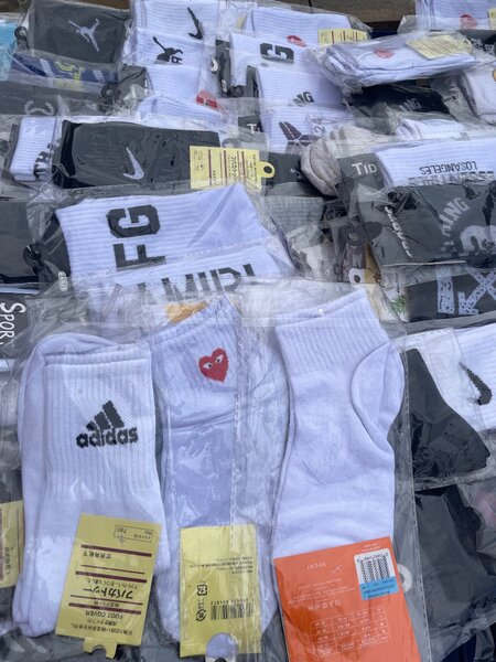 Chaussettes 100% coton