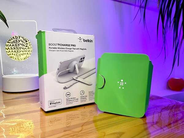 Беспроводная MagSafe зарядка Belkin Boost Charge Pro