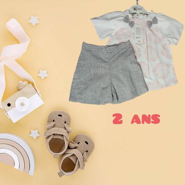 Ensemble Été Enfant 2 Ans