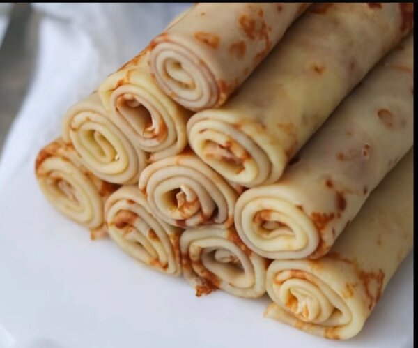 Crêpes sucrées natures