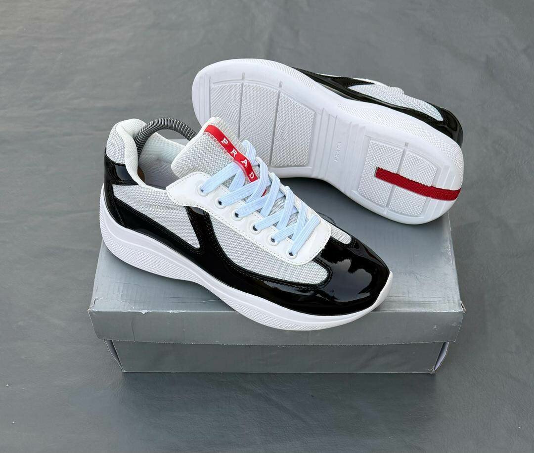 Prada Men's Leather Sneakers