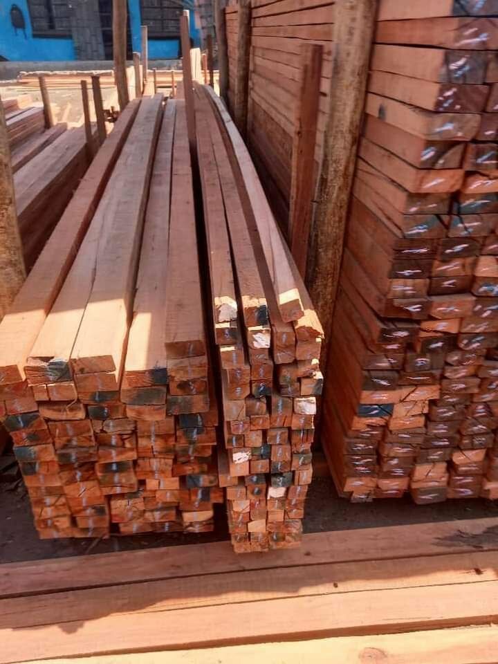 ROOFING & SHUTTERING TIMBERS in 5mtrs white & brown all size