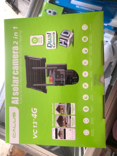 Caméra solaire HD AI 2 en 1