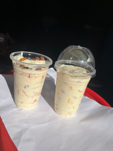 Yaourt aux fruits frais