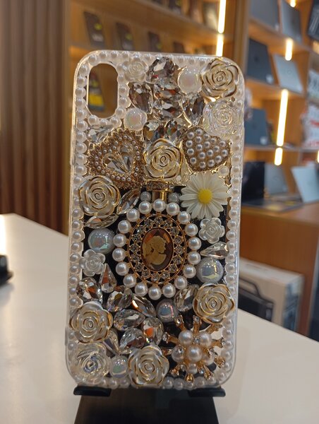 Hand made crystal phone case