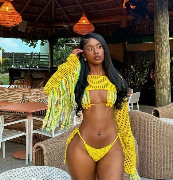 Maillot de Bain Crochet Femme