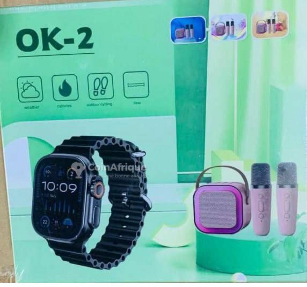 Montre intelligente OK-2 avec micros