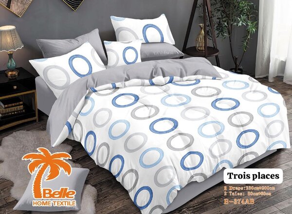 Draps de trois places