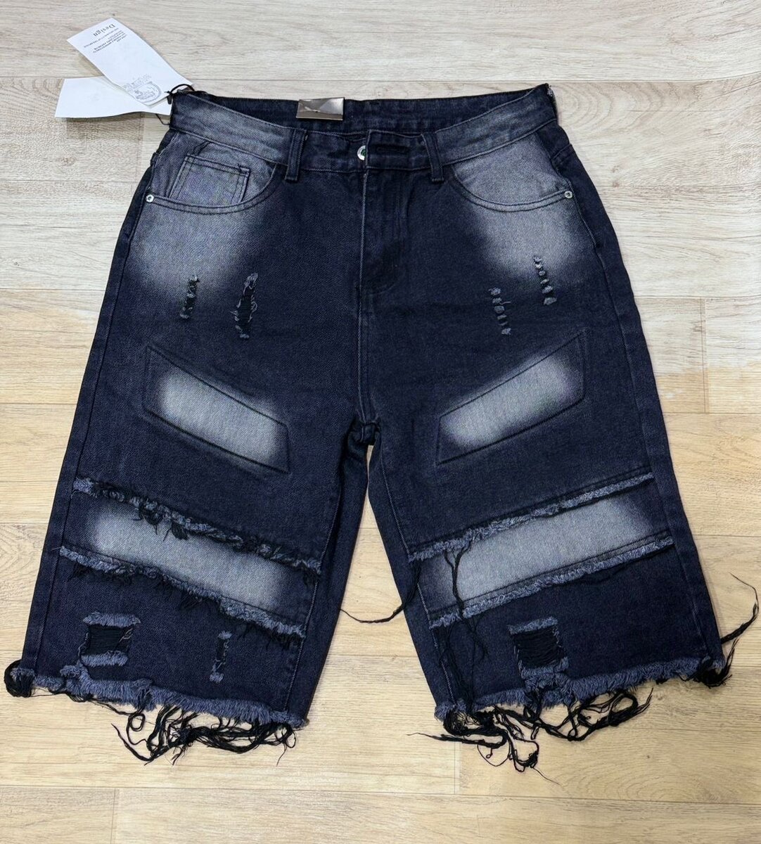Shorts en jean décontractés hommes