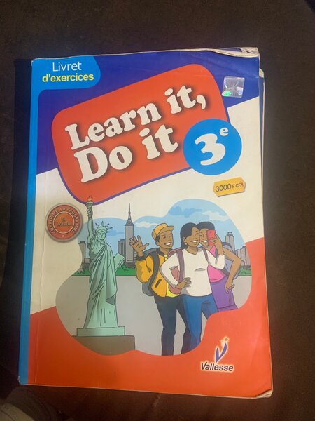 Cahier d'exercices anglais