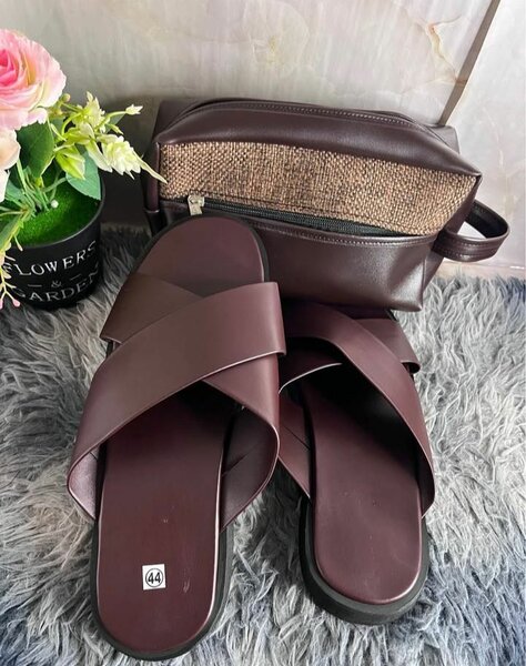 Sandales en cuir décontractées